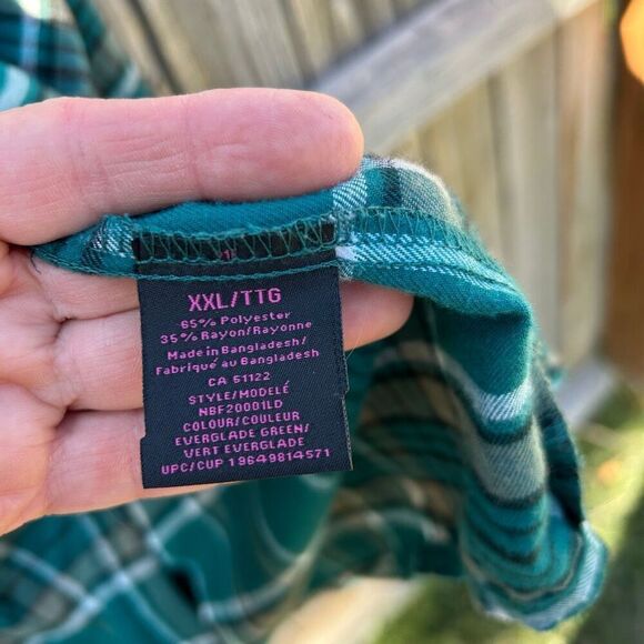 No Boundaries plaid button down size xxl - Picture 5 of 8